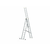 CRAFTER merdevine aluminijum trodelne 3x11 gazišta