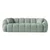 ATELIER DEL SOFA Sofa četvorosed Octavio Turquoise
