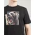 BOSS Majica Dobermann rjava/siva/črna/volneno bela