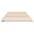 vidaXL Posteljni okvir Bela 80 x 220 cm Trdna borovina