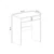 Hanah Home radni sto Zeyna, 65 cm, hrast Sonoma / antracit