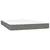 vidaXL Box spring postelja z vzmetnico temno siva 140x200 cm blago
