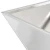 Vrtna saksija 5 pcs Srebrno 40 x 40 x 15 cm Nehrđajući čelik
