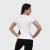 GymBeam Ženska majica kratkih rukava FIT White