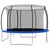shumee Trampolin komplet okrogel 366x80 cm 150 kg