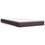 vidaXL vidaXL Box spring postelja z vzmetnico temno rjava 120x190 cm blago, (21305081)