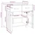 Vidaxl Nočna omarica HAMAR medeno rjava 79x40x80 cm trdna borovina
