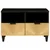 TV ormar Crna i zlatna 70 x 33 x 46 cm Konstruirano drvo