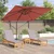 Roma Suncobran Crvena 286 x 284 x 265 cm Aluminij i poliester