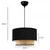 Opviq Set Luster i Podna lampa AYD-3742, Crni