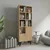 Hanah Home Polica za knjige Kiato, 60x170x30 cm, Hrast