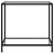 Konzolni stol prozirni 80 x 35 x 75 cm od kaljenog stakla