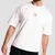 GymBeam Shaker Boxy T-shirt White