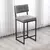 Hanah Home Barska stolica Retro, Siva