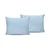 De Blue Plava Saten Jastučnica Set (2 Komada)
