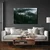Slika meglen iglasti gozd - 90x60