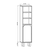 HANAH HOME Višenamenska samostojeća polica Parma 1 Sapphire Hrast White