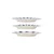 Komplet plitvih krožnikov Bloomingville Linora 28 cm 3-pack