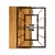 Wallity Zidni sat 37 A, 49 x 58 cm, Crni