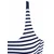 VENICE BEACH Bikini zgornji del Summer, modra, bela