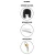 SuperLove Silicone Chastity Cock Cage Black