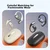 Soaiy Bluetooth slušalice JS10, Crne