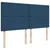 Vidaxl Box spring postelja z vzmetnico modra 200x200 cm blago