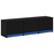 TV ormarić s LED rasvjetom Crni Hrast 140 x 34 x 40 cm