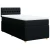 vidaXL vidaXL Box spring postelja z vzmetnico črn 90x190 cm blago, (21291936)