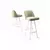 HANAH HOME Set barskih stolica (6 komada) Atex Cream White