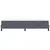 Vidaxl Postelja boxspring z vzmetnico Temno siva 90 x 200 cm Žamet