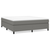 vidaXL Box spring posteljni okvir temno siv 160x200 cm blago