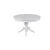 Hanah Home Trpezarijski sto na razvlačenje i stolice Albero151, 118-158 cm, 4 stolice, Beli