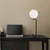 Opviq Stona lampa Luminar-14175, 29x20x64 cm, Crna