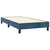 Vidaxl Box spring postelja z vzmetnico temno modra 80x200 cm žamet