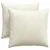 Jastučići za sofu 2 pcs Krema 45 x 45 cm Kordura tekstil