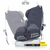 Chipolino autosjedalica ISOFIX Journey 360 - Platinum