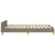 Vidaxl Posteljni okvir brez vzmetnice taupe 120x190 cm blago