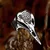 Prstan Steel viking Skull Raven - SS8-1272R
