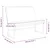 Klupa krem 100 x 75 x 76 cm od tkanine