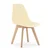 BE KITO stol - kremne barve x 2