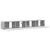TV zidni ormar 2 pcs Beton 98 x 31 x 29,5 cm Konstruirano drvo