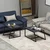 Wallity Klub sto Minimal 75x38x50cm Antracit