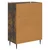 Kreveta Dimljeni hrast 66 x 34,5 x 91,5 cm Konstruirano drvo
