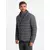 Ombre Mens quilted jacket with jacket cut - graphite