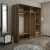 Hanah Home Garderober Kale-3178, 180x190x52 cm, Sivo-beli