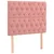 shumee Box spring postelja z vzmetnico roza 90x190 cm žamet