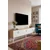 Hanah Home TV komoda Demet, 180 cm, hrast Sapphire / bela
