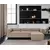 Atelier del Sofa Ugaona garnitura Fora 296x66x185cm Braon