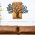 Arbre de Vie-5 BlackWalnut Decorative Wooden Wall Accessory